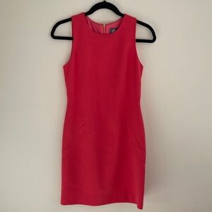 Vince Camuto Coral Pink Mini Dress Size 0
